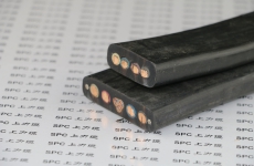 ?YBFPG鋼絲加強(qiáng)屏蔽橡膠扁電纜