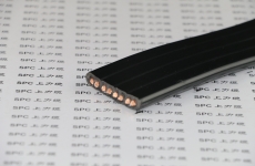 高柔性坦克鏈用加強(qiáng)型屏蔽拖鏈扁電纜SPCFLAT-CHAIN-CYT